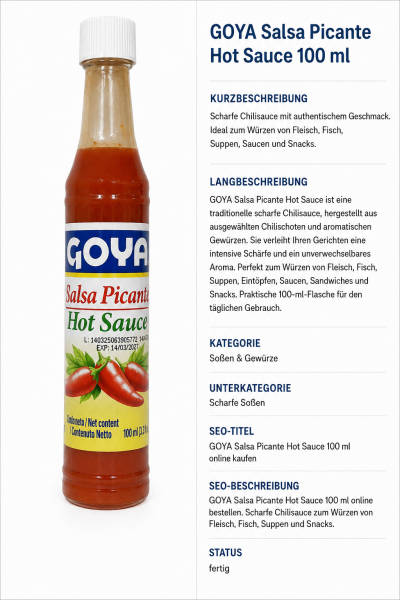 Salsa Goya 100ml